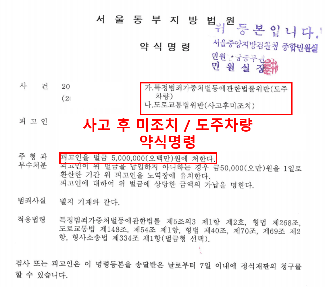 판결문·처분 결과 문서 (개인정보 마스킹)